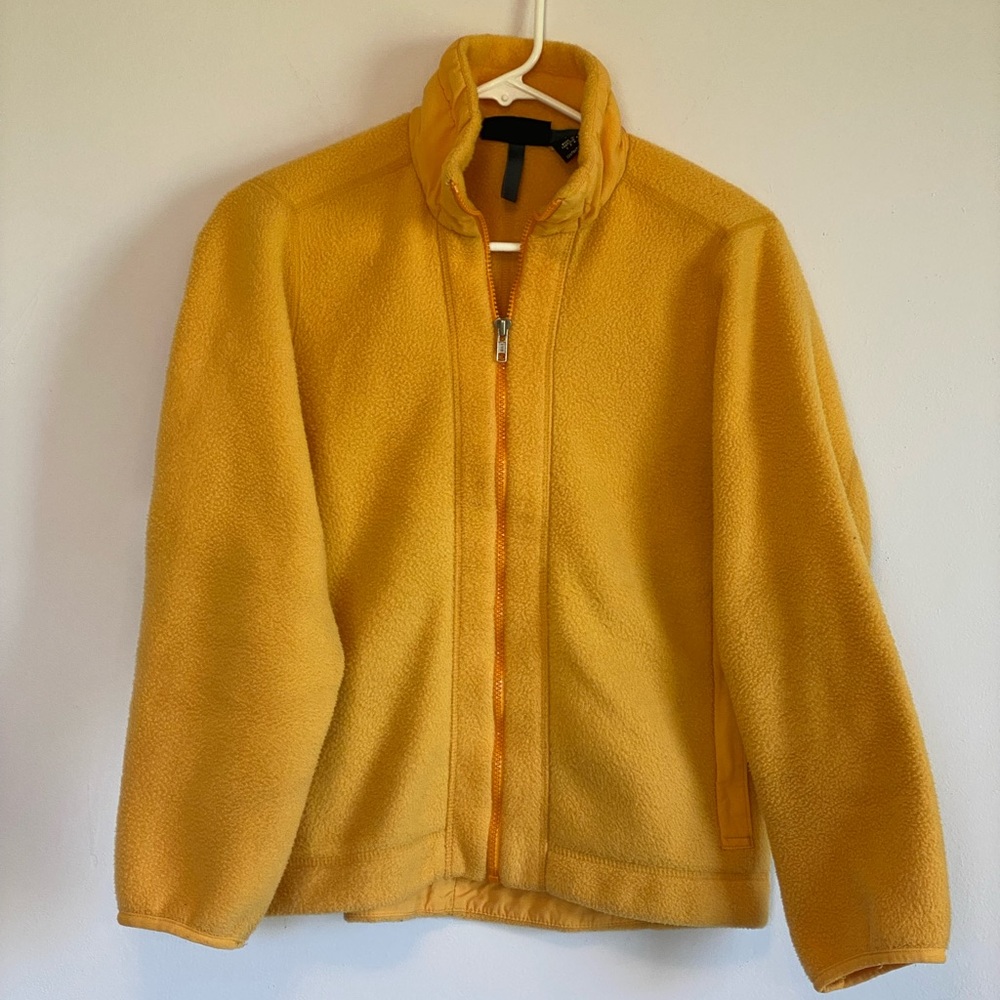 Yellow Patagonia Synchilla jacket classic